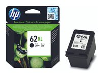 HP 62XL - 12 ml - Høy ytelse - svart - original - blister - blekkpatron - for ENVY 55XX, 56XX, 76XX; Officejet 200, 250, 57XX, 8040 C2P05AE#301