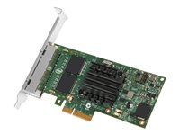 Intel Ethernet Server Adapter I350-T4 - Nettverksadapter - PCIe 2.1 x4 lav profil - 1000Base-T x 4 I350T4V2BLK