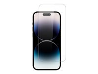 Screenor Premium - Silver Edition - skjermbeskyttelse for mobiltelefon - glass - for Apple iPhone 15, 16 16050