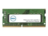 Dell - DDR4 - modul - 32 GB - SO DIMM 260-pin - 3200 MHz / PC4-25600 - ikke-bufret - ikke-ECC - Oppgradering - for Latitude 5520; OptiPlex 5490 All-In-One, 7490 All In One; Precision 7560 AB120716