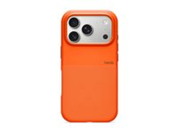 Beats - Baksidedeksel for mobiltelefon - robust - kamerakontroll - MagSafe-samsvar - bløt termoplastpolyuretan (TPU) - sierra oransje - for iPhone 17 Pro MGJQ4LL/A