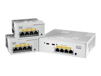Cisco Catalyst Micro Switches CMICR-4PT - Switch - 4 x 10/100/1000 (PoE+) + 1 x 1000Base-T + 1 x combo Gigabit + 2 x USB-C - stasjonær - PoE+ CMICR-4PT