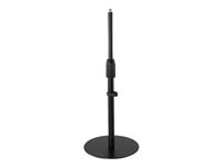 Kensington A1010 - Stativ - teleskopisk - for mikrofon / nettkamera / lys - 3/8" skruemontering - skrivebord - for Kensington ProVC Bundle K87651WW
