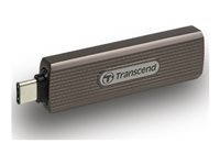 Transcend ESD330C - SSD - kryptert - 1 TB - ekstern (bærbar) - USB (USB-C kontakt) - 256-bit AES - dark grayish brown TS1TESD330C