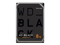 WD_BLACK WD8002FZWX - Harddisk - 8 TB - intern - 3.5" - SATA 6Gb/s - 7200 rpm - buffer: 128 MB WD8002FZWX