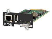 Eaton Network Card-M3 - adapter for fjernstyrt administrasjon - Gigabit Ethernet x 1 NETWORK-M3