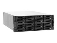 QNAP TS-H3087XU-RP - NAS-server - 30 brønner - kan monteres i rack - SATA 6Gb/s - RAID RAID 0, 1, 5, 6, 10, 50, JBOD, 60 - RAM 64 GB - 2.5 Gigabit Ethernet / 10 Gigabit Ethernet - iSCSI støtte - 4U TS-H3087XU-RP-E2378-64G