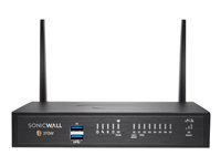 SonicWall TZ370W - Advanced Edition - sikkerhetsapparat - 1GbE - Wi-Fi 5 - 2.4 GHz, 5 GHz - SonicWALL Secure Upgrade Plus Program (2-årsalternativ) - skrivebord 02-SSC-6838