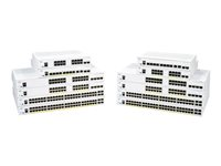 Cisco Business 350 Series 350-8P-2G - Switch - L3 - Styrt - 8 x 10/100/1000 (PoE+) + 2 x kombo-SFP - rackmonterbar - PoE+ (67 W) - gjenfabrikert CBS350-8P-2G-EU-RF
