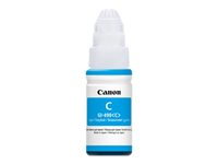 Canon GI 490 C - 70 ml - cyan - original - blekkrefill - for PIXMA G1400, G1410, G1411, G2400, G2410, G3400, G3411, G3415, G4400, G4411 0664C001