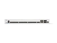Cisco Catalyst 1300-24XS - Switch - L3 - smart - 24 x 10GBase-X + 4 x combo 10 Gigabit SFP+/RJ-45 - rackmonterbar C1300-24XS