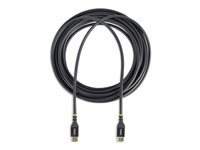 StarTech.com 50ft (15m) VESA-Certified Active DisplayPort 1.4 Cable, DP8K w/HBR3/HDR10/MST/DSC 1.2/HDCP 2.2, 8K 60Hz, 4K 120Hz Video - Active DP 1.4 Cable M/M (DP14A-15M-DP-CABLE) - DisplayPort-kabel - DisplayPort (hann) til DisplayPort (hann) - DisplayPort 1.4 - 15 m - Active Copper Cable, aktiv, 4K-støtte, 8K-støtte - svart DP14A-15M-DP-CABLE