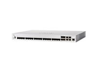 Cisco Business 350 Series CBS350-24XS - Switch - L3 - Styrt - 20 x 10 Gigabit SFP+ + 4 x 10GBase-T-kombinasjon - rackmonterbar - gjenfabrikert CBS350-24XS-UK-RF