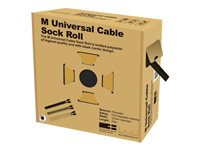 Multibrackets M Universal Cable Sock Roll 20 mm x 50 m - Kabelordner - svart 7350022732452