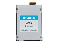 KIOXIA CM7-V Series KCM71VJE6T40 - SSD - Enterprise, Mixed Use - 6400 GB - intern - E3.S - PCI Express 5.0 (NVMe) KCM71VJE6T40