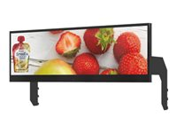 Instore Screen inCap - 36" Diagonalklasse LCD-flatskjerm - intelligent skilting 1920 x 540 - svart 4ZF0W90173