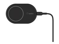 Belkin BoostCharge - Trådløs ladeholder for bil + bilstrømadapter - 10 watt - svart - for Apple iPhone 12, 12 mini, 12 Pro, 12 Pro Max, 13, 13 mini, 13 Pro, 13 Pro Max WIC004BTBK