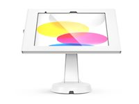 Compulocks Apex - Stativ - synlige foran/bak kamera og sensorer - for nettbrett - metall - hvit - skrivebord - for Apple 10.9-inch iPad (10. generasjon); iPad (A16) 333W209APXW