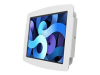 Compulocks iPad Air 10.9" Space Enclosure Wall Mount - Monteringskomponent (hus) - for nettbrett - låsbar - hvit - skjermstørrelse: 10.9" - stativmonterbar - for Apple 10.9-inch iPad Air (4. generasjon, 5. generasjon) 109IPDSW