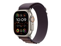 Apple - Sløyfe for smart armbåndsur - 49 mm - Medium størrelse - indigo MT5Q3ZM/A