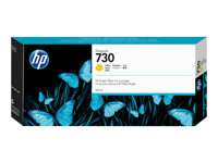 HP 730 - 300 ml - høykapasitets - gul - original - DesignJet - blekkpatron - for DesignJet SD Pro MFP, T1600, T1600dr, T1700, T1700dr, T1708, T1708dr, T2600, T2600dr P2V70A
