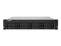 QNAP TS-832PXU-RP - NAS-server - 8 brønner - 32 TB - kan monteres i rack - SATA 6Gb/s - HDD 4 TB x 8 - RAID RAID 0, 1, 5, 6, 10, 50, JBOD, 60 - RAM 4 GB - 2.5 Gigabit Ethernet / 10 Gigabit Ethernet - iSCSI støtte - 2U TS-832PXU-RP-4G+8XHDWG440UZSVA