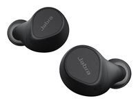 Jabra Evolve2 Buds MS - True wireless-hodetelefoner med mikrofon - i øret - erstatning - Bluetooth - aktiv støydemping - lydisolerende 14401-38