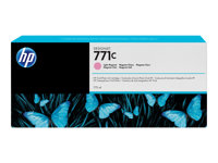 HP 771C - 775 ml - lys magenta - original - blekkpatron - for DesignJet Z6200, Z6600, Z6610, Z6800, Z6810 B6Y11A