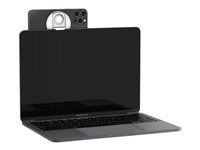 Belkin - Magnetisk feste for mobiltelefon - MagSafe-kompatibel, for bærbare Mac-er - hvit - for Apple iPhone 12, 13, 14, 16; MacBook Air; MacBook Pro MMA006BTWH