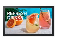 Samsung QB13C - 13" Diagonalklasse LED-bakgrunnsbelyst LCD-skjerm - intelligent skilting - Tizen OS - 1080p 1920 x 1080 - svart LH13QBCEBGBXEN