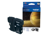 Brother LC1100BK - Svart - original - blekkpatron - for Brother DCP-185, 385, 395, 585, J715, MFC-490, 5490, 5890, 5895, 6890, 790, 795, 990, J615 LC1100BK