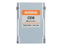 KIOXIA CD8 Series KCD81VUG1T60 - SSD - 1600 GB - intern - 2.5" - PCIe 4.0 x4 - buffer: 256 MB KCD81VUG1T60