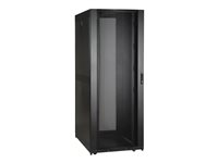 Eaton Tripp Lite Series SmartRack 48U Standard-Depth Extra-Wide Rack Enclosure Cabinet, Doors and Side Panels Included - Rackmantelskap - svart - 48U SR48UBWD8