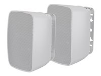 Vision SP-1801 - Høyttalere - for høyttaleranlegg - 50 watt - hvit SP-1801