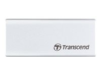 Transcend ESD260C - SSD - 250 GB - ekstern (bærbar) - USB 3.1 Gen 2 - sølv TS250GESD260C