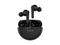 Belkin SoundForm Rhythm - True wireless-hodetelefoner med mikrofon - i øret - Bluetooth - svart AUC012BTBK