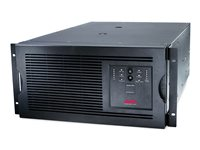 APC Smart-UPS - UPS (kan monteres i rack) - AC 208 V - 4 kW - 5000 VA - Ethernet 10/100, RS-232 - utgangskontakter: 4 - 5U - svart - for P/N: AR4038IX432, NBWL0356A, SMX2000LVNCUS, SMX2000LVUS, SMX3000HVTUS, SRT1000RMXLA SUA5000RMT5U