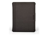 PORT Designs MANCHESTER II - Tastatur og folioveske (rugged protective folio) - med styreplate - trådløs - Bluetooth - AZERTY - grå - pappeske - for Samsung Galaxy Tab A9+ 201525