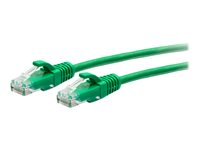C2G 1ft (0.3m) Cat6a Snagless Unshielded (UTP) Slim Ethernet Network Patch Cable - Green - Koblingskabel - RJ-45 (hann) til RJ-45 (hann) - 30 cm - 4.8 mm - UTP - CAT 6a - formstøpt, uten hindringer - grønn C2G30153