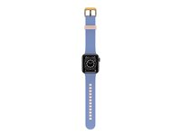 OtterBox All Day Comfort - Bånd for smart armbåndsur - 38/40/41mm - flaksblå - for Apple Watch (38 mm, 40 mm, 41 mm) 77-93707