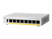 Cisco Business 250 Series CBS250-8PP-D - Switch - L3 - smart - 8 x 10/100/1000 (PoE+) - stasjonær - PoE+ (45 W) - gjenfabrikert CBS250-8PP-D-UK-RF