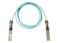 Cisco - Direkte 100GBase-koblingskabel - QSFP til QSFP - 1 m - fiberoptisk - aktiv - gjenfabrikert - for P/N: C9500-32C-EDU, C9500-32QC-EDU, N9K-X9788TC-FX-RF, NCS-55A1-24H-B, NCS-55A1-36H-SE-S QSFP-100G-AOC1M-RF