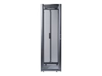 APC NetShelter SX Deep Enclosure with Sides - Rack skap - svart - 42U - 19" AR3300X717