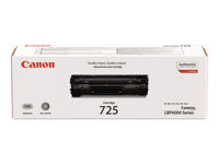 Canon CRG-725 - Svart - original - tonerpatron - for i-SENSYS LBP6000, LBP6000B, LBP6020, LBP6020B, LBP6030, LBP6030B, LBP6030w, MF3010 3484B002