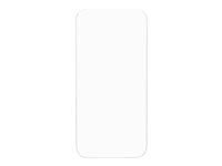 OtterBox Premium - Skjermbeskyttelse for mobiltelefon - antimikrobiell - glass - blank - for Apple iPhone 15 Plus 77-93955