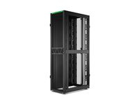 APC NetShelter SX Gen 2 - Rack skap - 2258H x 600W x 1070D mm, med sider - står på gulv - svart - 48U - 19" - TAA-samsvar AR3107B2