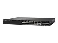 Cisco Catalyst 3650-24TS-S - Switch - L3 - Styrt - 24 x 10/100/1000 + 4 x SFP - stasjonær, rackmonterbar WS-C3650-24TS-S