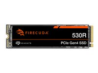 Seagate FireCuda 530R ZP4000GM3A063 - SSD - 4 TB - intern - M.2 2280-D2 - PCIe 4.0 x4 (NVMe) - med 3-års Seagate Rescue Data Recovery ZP4000GM3A063