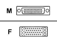 Cisco - V.35-kabel (DCE) - Smart Serial (hann) til M/34 (V.35) (hunn) - 3 m - for Universal Access Server AS5300, AS5300-96, AS53-120, AS53-192, AS53-48, AS53-60, AS53-96 CAB-SS-V35FC=