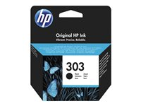 HP 303 - 4 ml - svart - original - blekkpatron - for ENVY Photo 62XX, Photo 71XX, Photo 78XX; ENVY Inspire 72XX, 79XX T6N02AE#UUQ